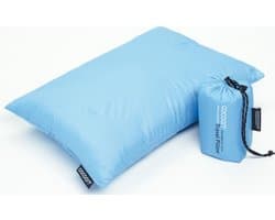 Cocoon Travel Pillow - donzen vulling - 25x35cm - lichtblauw