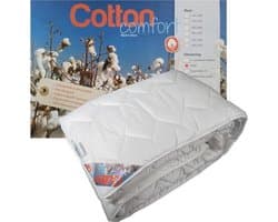Cotton Comfort Dekbed - Enkel - 100% Katoen - Tweepersoons - 200x220 cm - Wit