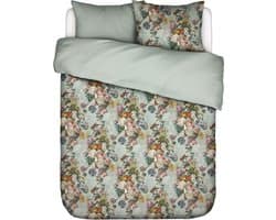 Essenza Karli Dekbedovertrek Mineral green - Lits-Jumeaux - 240x200/220 cm