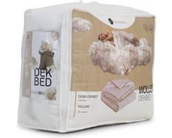 MAM Sleep - Wollen Dekbed - All Year - 100% Zuiver Australische Scheerwol - Wasbaar - 200x200 cm