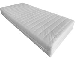 EasyBedden® Pocketvering matras - 300 veren - 7 zones - 150x210 - 20 cm dik - Ergonomisch - Gemiddeld - Matras tweepersoons - Ademende Matras - Koudschuim matras geveerd