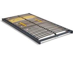 Beter Bed Bossflex 400 Lattenbodem 80 x 200 cm - Bedbodem - Vlak - Max. 120kg - Antraciet/Geel