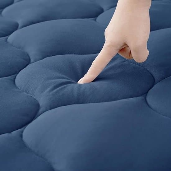 Matrastopper 180x200 cm - Zachte topper met diepe zakken en ademend materiaal