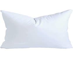 Kussen Vulling - Decoratief Kussen - Bank Kussens - Hypoallergeen Synthetisch Dons - 35x66 cm - Wit