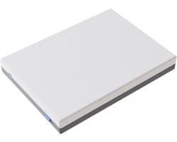 CHICASA Matras 160x200 cm - Koudschuim Matras met Geheugenschuim - 21cm - 7-Zones - Dubbelzijdig Gebruik H3/H4 - Verwijderbare Hoes - OEKO-Certificaat - Hoogwaardige Slaapkwaliteit