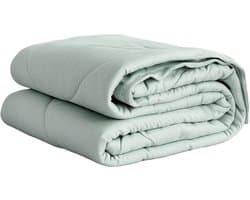 Zelesta Koeldeken 240x220 - Verkoelend dekbed - Zomerdekbed zonder overtrek - Cooling Blanket - Hoesloos dekbed - Mint Green