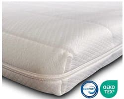 EasyBedden® Topper - Topdekmatras 160x200 - Koudschuim - Hybrid GEL  - Luxe Tijk - 6 cm dik - Orthopedisch - Actie !!!