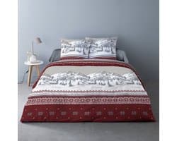 Luxe Katoen Flanel dekbedovertrek Navacerrada - 240x220