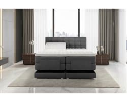 Nessa® - 180x200 Elektrische Boxspring Bulut - Antraciet – Ultiem Slaapcomfort & Luxe Verstelbaarheid