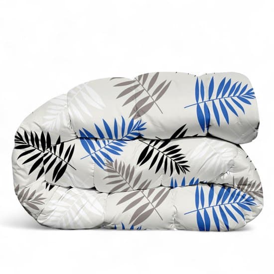 Premium Dekbed bedrukt - Zonder hoes ( 2 in 1 ) - Tweezijdig - 1 persoon -140 x 200 cm - NewVaren Light / NewVaren Dark