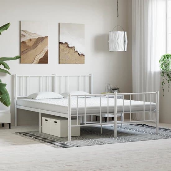 Tweepersoonsmatras | Schuimmatras 7 zones hardheid 20 ILD 160x200 cm wit