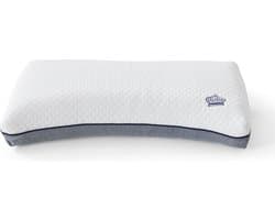 Auping Cloud hoofdkussen - 40 x 60 x 12 cm - Latex - Wit - Geschikt voor zij-, rug- en buikslapers