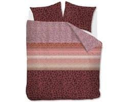 Beddinghouse Dekbedovertrek Feis - Tweepersoons - 200x200/220 cm - Rood