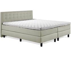 Boxspring Luxe 160x200 Knopen Groen