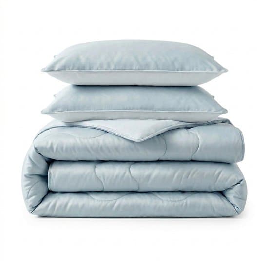 Sleeptime Verkoelend Dekbed zonder Overtrek - Wasbaar Dekbed - Inclusief Slopen - 200x220 - Blauw