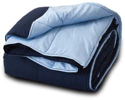 SLAAPP - Wasbaar Dekbed Zonder Overtrek - Blauw - 240 x 200 cm