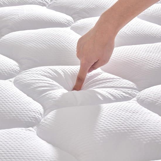 Luxe Matrasdekken 90x190 met 3-Zonen Comfort - Ademend en Pluche Beschermer