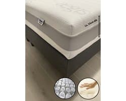 Matras 140x200 - Aegis Prestige - Nasa Traagschuim - 7-zones pocketvering -  ca. 25cm dik - Ortopedisch Soft