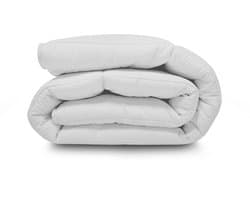 Stonewashed All in One Wasbaar Dekbed Easy 200x200 - Dekbed zonder overtrek - Hoesloos dekbed - Eazy dekbed - Gekleurd dekbed - All Year Winterdekbed & Zomerdekbed - Tweepersoons Dekbed - Silver Grey - Dekbedden