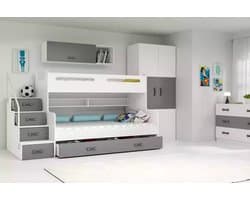 BMS - Bunk Bed - 120x200 - Graphiet