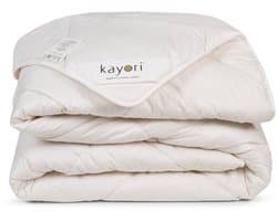 Kayori Keito Winterdekbed - 200x220 - 100% Texels Wol - Heerlijk warm - Katoen Percale Tijk