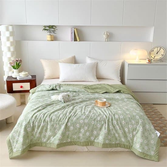 Zomerdekbed zonder Tijk - Lichtgewicht & Wasbaar Dekbed voor Zomer Koelte - 150x200 cm