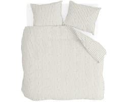 Walra Dekbedovertrek Remade Scribble Symphony - 200x220 - 100% katoen - Beige