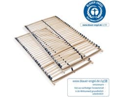 SLEEPNEO - lattenbodem 180x200 - stabiel beukenhouten frame - bedbodem