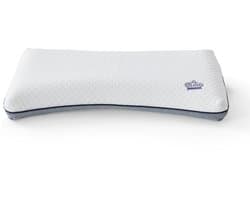 Auping Cloud hoofdkussen - 40 x 60 x 8 cm - Latex - Wit - Geschikt voor zij-, rug- en buikslapers