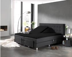 Dreamhouse Splittopper Hoeslaken - Katoen - 160x200 - Zwart