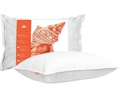 Luxe Dons en Veren Dekzachte Slaapkussen - 100% Katoen, Hoog Vulkracht