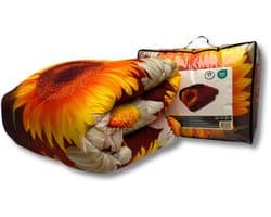 Bedrukt Dekbed Sunflower 200 x 200 cm - Hoesloos/Wasbaar/Zonder Overtrek