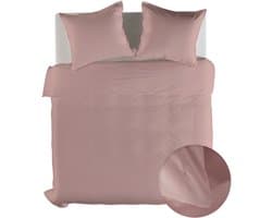 Yellow Dekbedovertrek Perkal Katoen Suite Mumbai - Haze Coral - 200x200/220 cm - 100% Percale Katoen - Tweepersoons