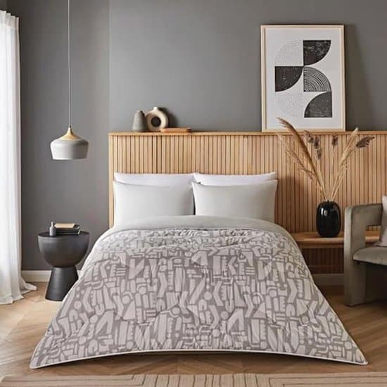 Dekbed zonder Overtrek - 10,5 TOG - Luxe Bedtextiel - Hypoallergeen en Machinewasbaar - Simplistic Geo
