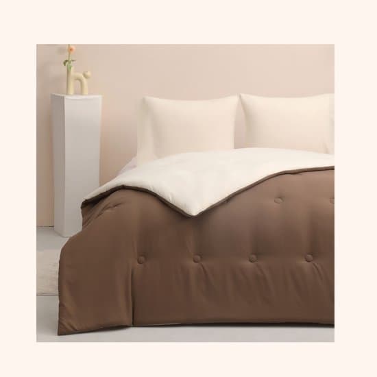 Nørd Warm Sand - Het hoesloos dekbed zonder overtrek