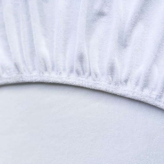 Kayori Neru Molton Topper Hoeslaken Tencel - 200-220x200-220 cm - Matrasbeschermer - Verkoelend - Wit