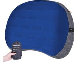 Opblaasbaar Campingkussen - Ultralicht en Comfortabel Outdoor Kussen voor Wandelen, Reizen en Backpacken