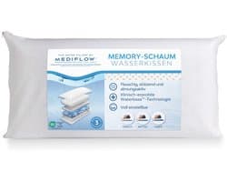 Mediflow original waterkussen met memoryfoam 50/70