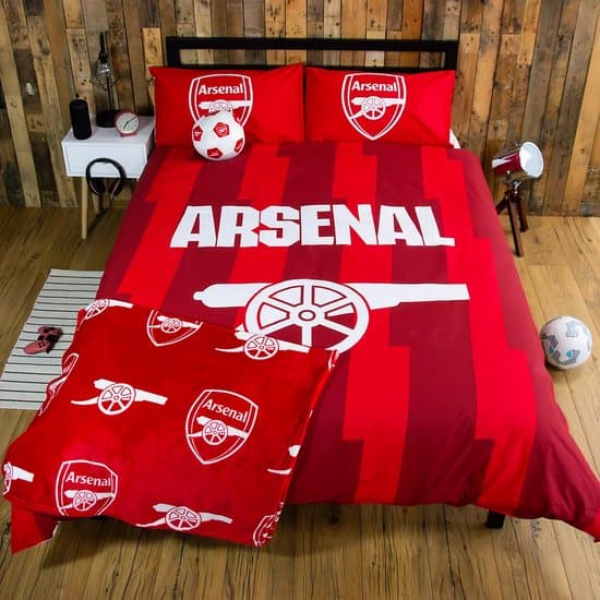 Arsenal FC - Dekbedovertrek - Tweepersoons - 200 x 200 cm. - Dekbed