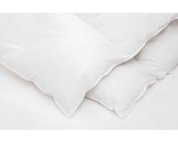 C'est Duvet - Donsdeken 260x220 - Warm-Classic - Zilver : 100% witte Mazurische ganzendons