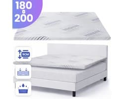 Adapté™ AirBalance Latex Matras Topper 180*200*5CM - Ergonomisch & Ademend - Matrastopper - latex topper - Matras - Topper - Topmatras