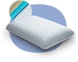 Perfect Pillow Supporter – Ergonomisch Hoofdkussen – Traagschuim – Verkoelend – 60x40 cm