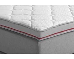 Densi - Topper 140x200 - Topmatras - Topdekmatras- 8cm dik - HR Koudschuim / traagschuim - Afritsbaar en wasbaar - CertiPUR® Gecertificeerd - Medium Hardheid - Matrastopper