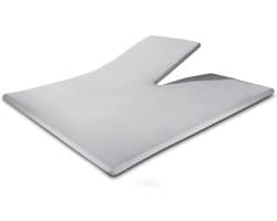 Sleeptime Splittopper Jersey Hoeslaken - 160X200 - Grijs