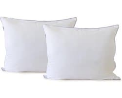 Eleganzzz Goodnight Hoofdkussen - Microvezel - Aanbieding 2 Stuks Hoofdkussens - Kussen 60x70cm - Set van 2 Kussens