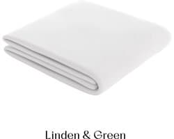 L&G - %100 Katoen Hoeslaken 160x200 cm - tot 25cm Matrasdikte- Rondom Elastiek - Wit