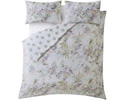 Laura Ashley Linlithgow Pale Lavender Dekbedovertrek Tweepersoons 200 x 200cm
