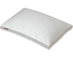 Pilloking Supreme Hoofdkussen - Ergonomisch Kussen met Verstelbare Hoogte - Premium Traagschuim -Zij-, Rug- & Buikslapers - Tegen Nekklachten -Ademend Tencel -50x70 cm