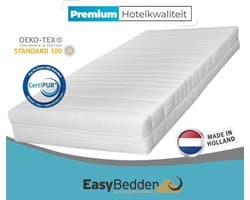 Koudschuim Pocketvering Matras Cool Fresh - 160 x 200 cm dikte c.a. 21 cm