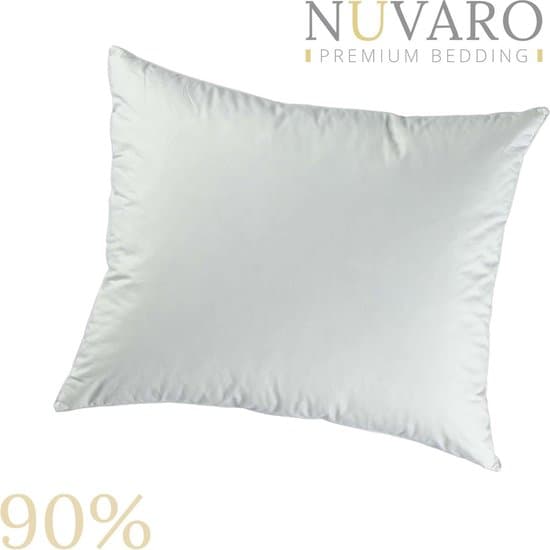 Donzen kussen met 90% Ganzendons | Luxe Nuvaro Goose Comfort Hoofdkussen